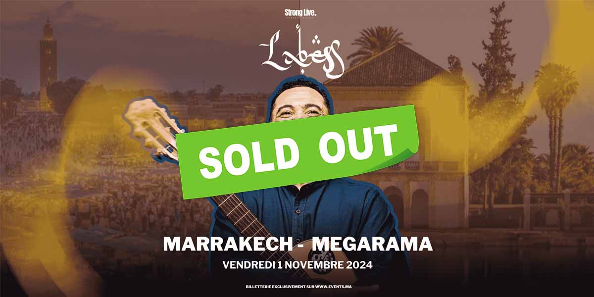 Image principale pour l'événement LABESS EN CONCERT A MARRAKECH