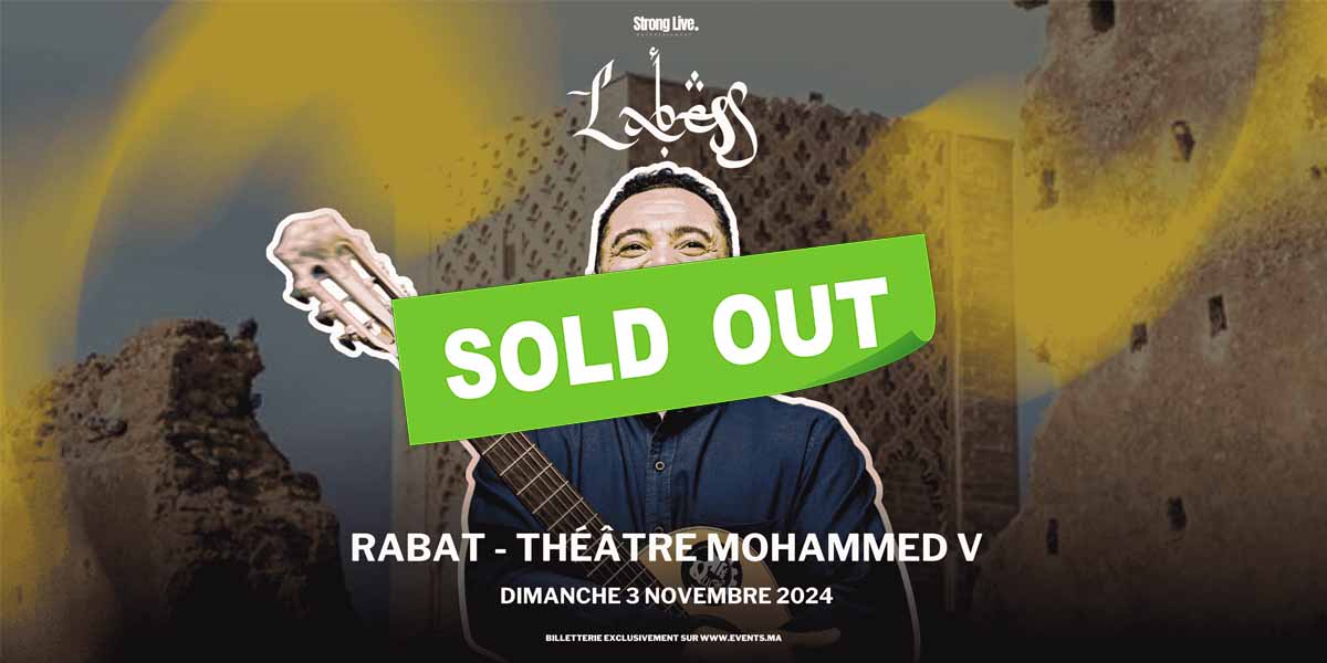 Image principale pour l'événement LABESS EN CONCERT A RABAT