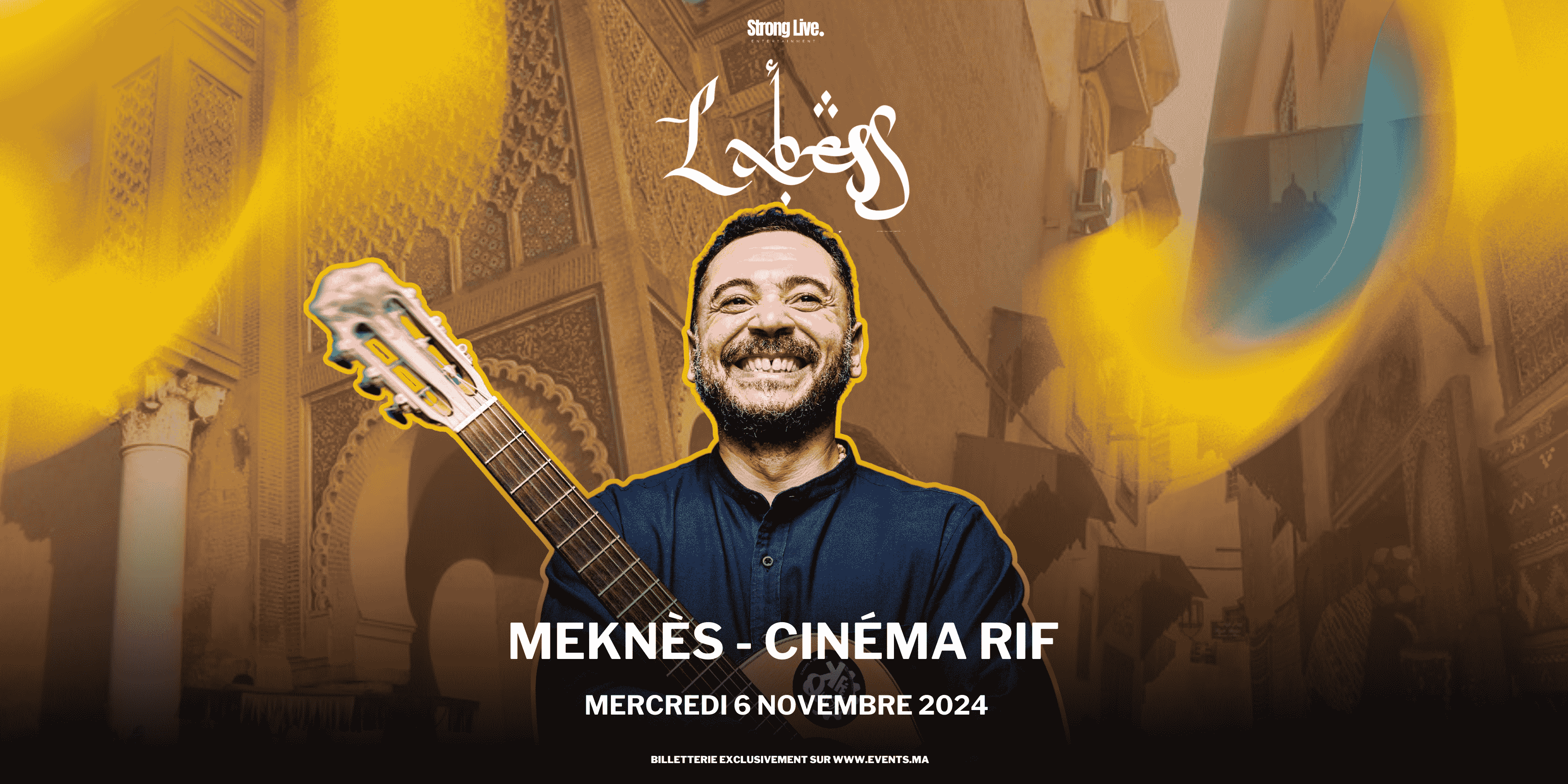 Image principale pour l'événement LABESS EN CONCERT A MEKNES