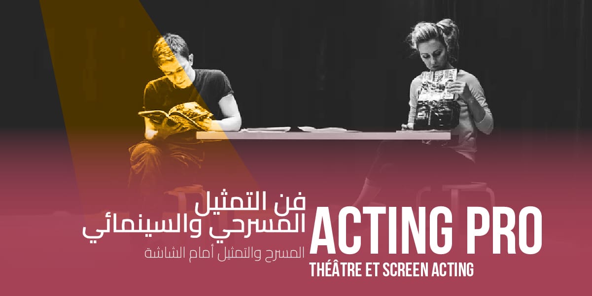 Image principale pour l'événement Acting Pro - Théâtre et screen acting