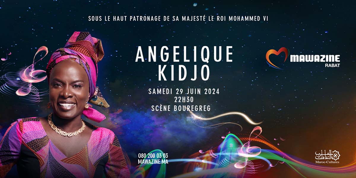 Image principale pour l'événement ANGELIQUE KIDJO - Mawazine Rythmes du Monde