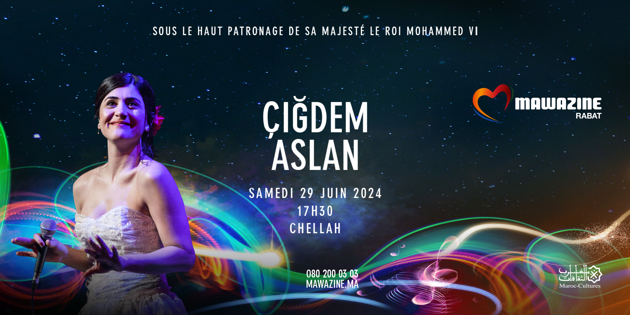 Image principale pour l'événement CIGDEM ASLAN - Mawazine Rythmes du Monde