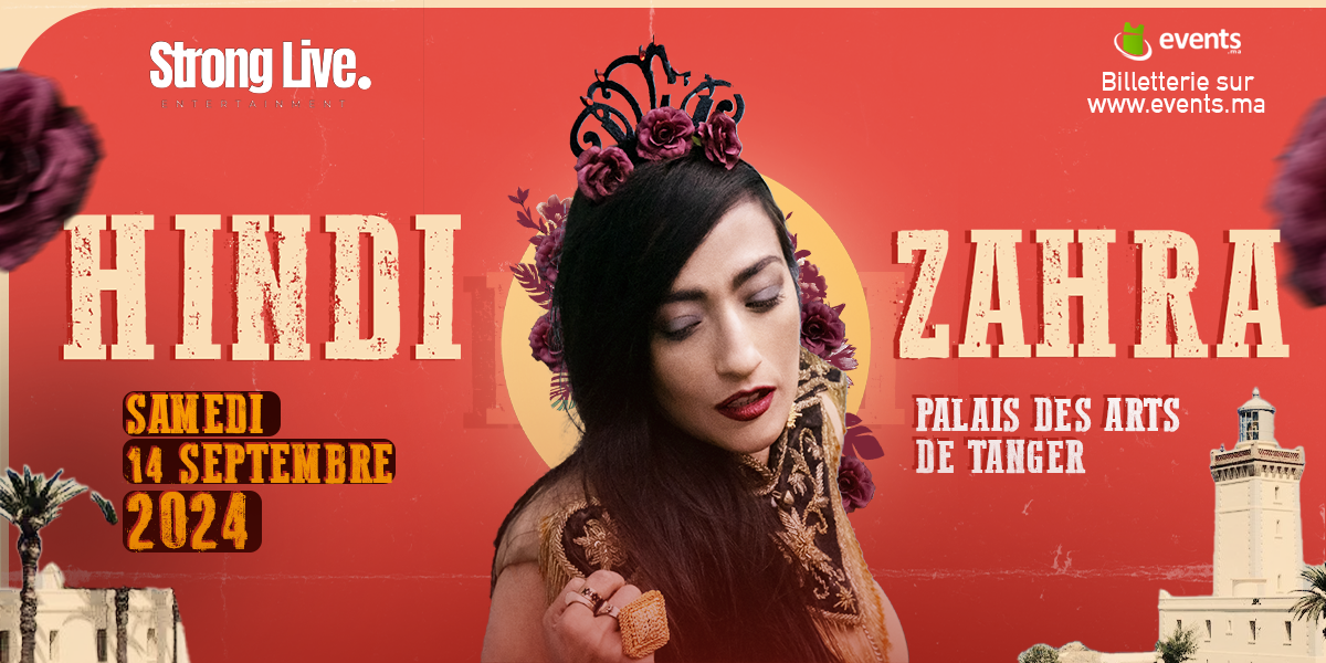 Image principale pour l'événement HINDI ZAHRA EN CONCERT A TANGER